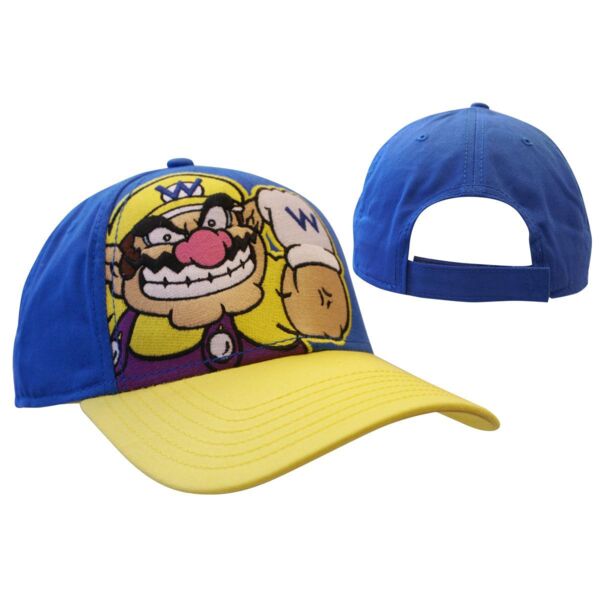 Nintendo - Wario Adjustable Cap (Blue) kenmerken UITVERKOCHT Thumbnail