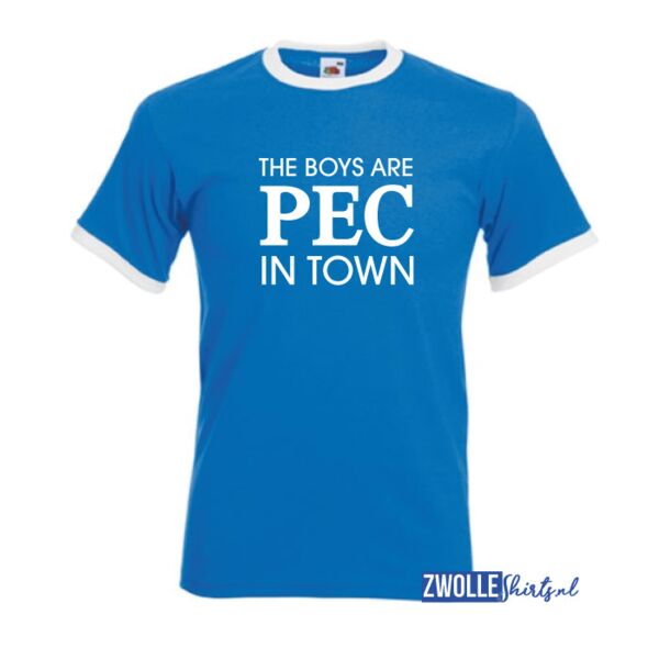 The Boys Are Pec in Town T-shirt Thumbnail